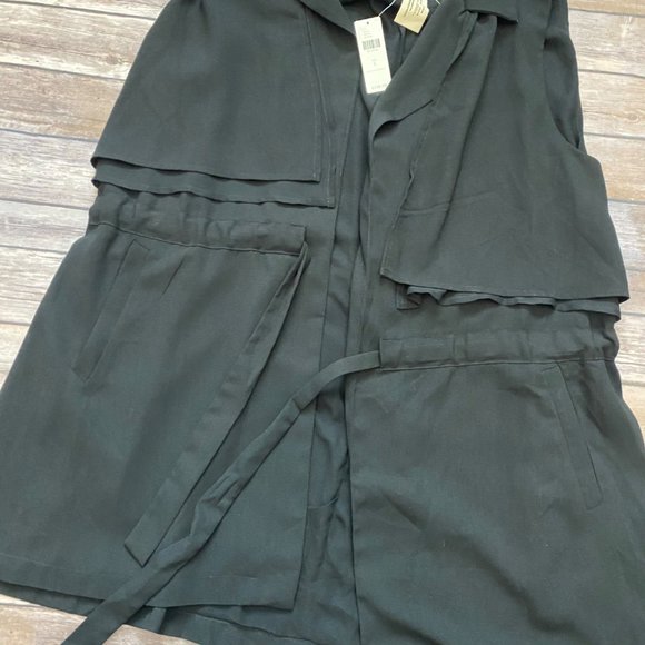 Anthropologie Black Vest - Picture 9 of 13